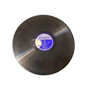 AS IS Vintage record Melotone through my tears ralph Bennett just couldn't say